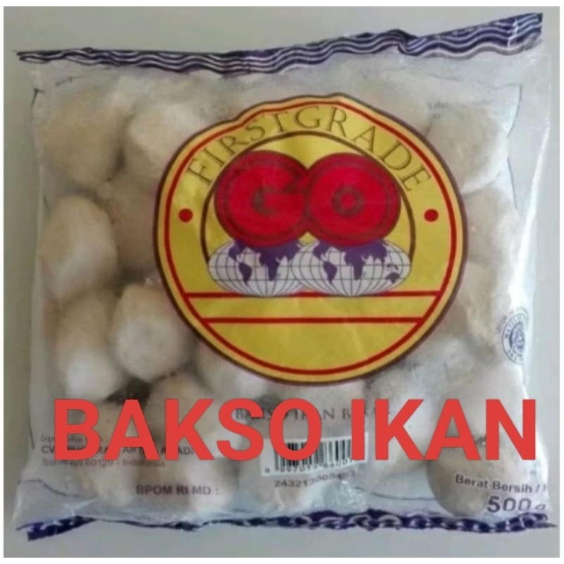 

GO Bakso Ikan Besar 500gr