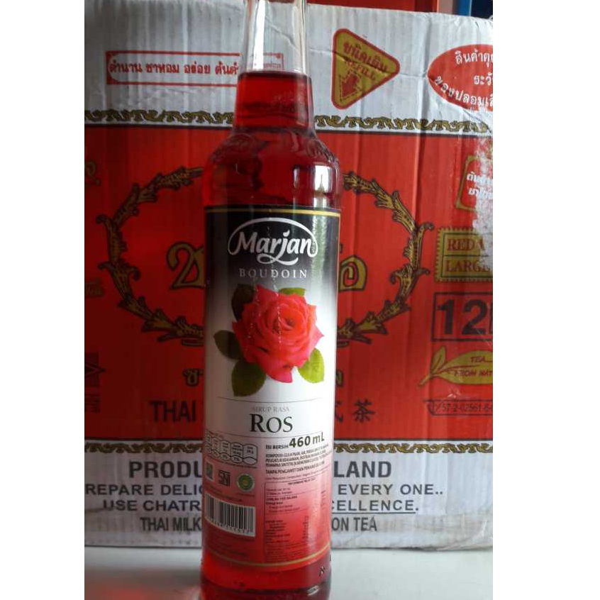 

Syrup Marjan Boudoin Syrup Rose 460ml