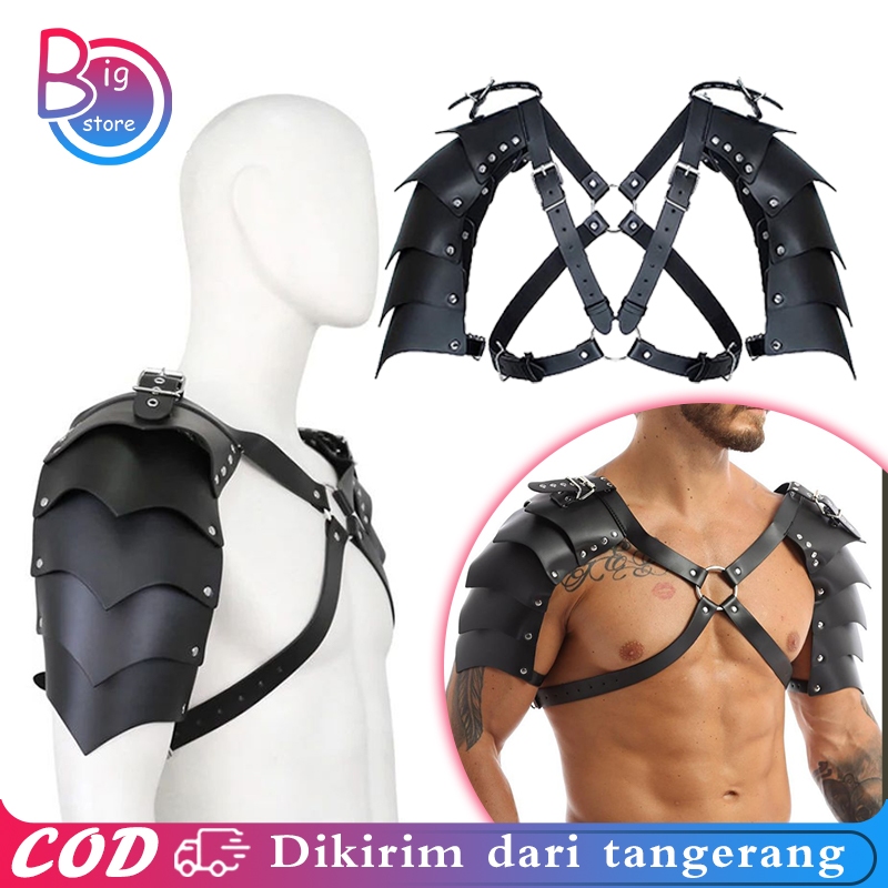 Hallowen Cosplay Armor Body Belt Harness Pria Wanita Universal Harness Cosplay Aksesoris