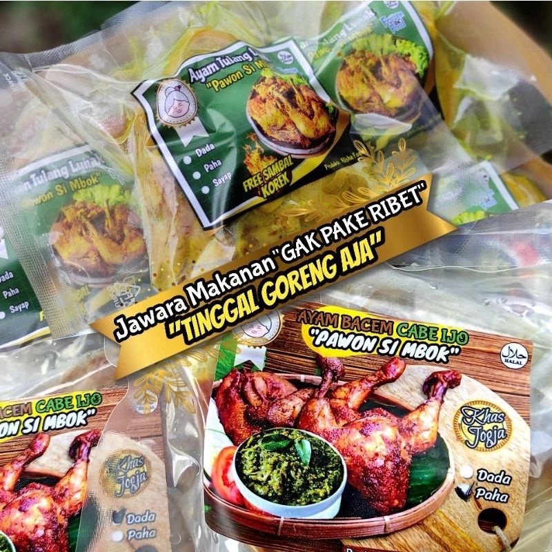 

AYAM TULANG LUNAK & AYAM BACEM