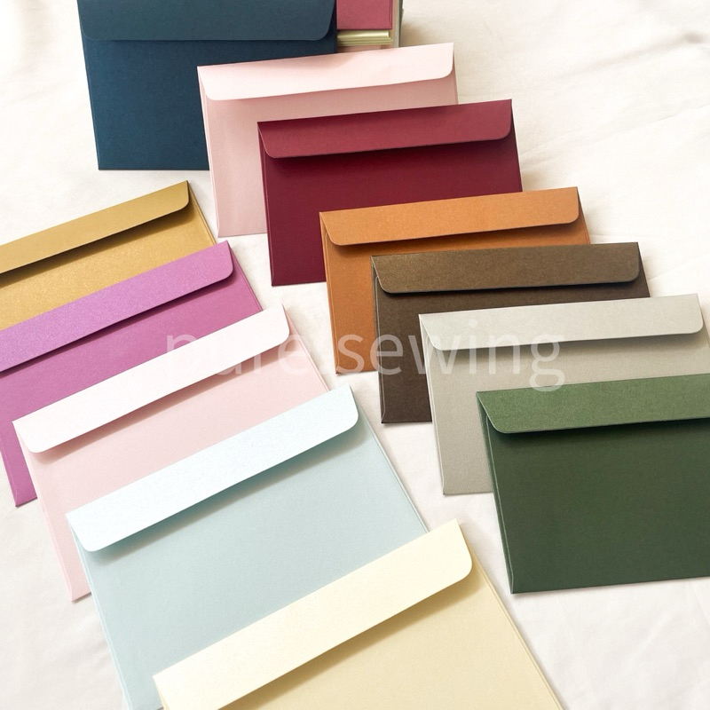 

[ISI 5 atau 10 Lembar] Amplop Lebaran / Amplop Ramadhan / Amplop Kondangan / Amplop Berwarna / Amplop Kartu Undangan / Amplop Tahun Baru / Amplop Glitter | Amplop Valentine Premium BAHAN JASMINE | FANCY
