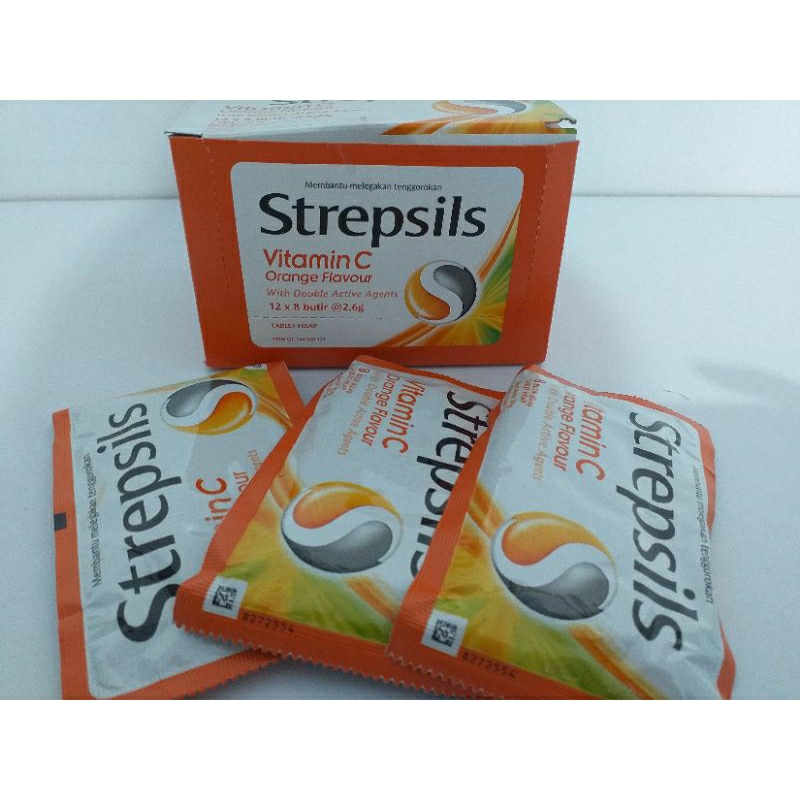 

STREPSILS VITAMIN C ORANGE FLAVOUR