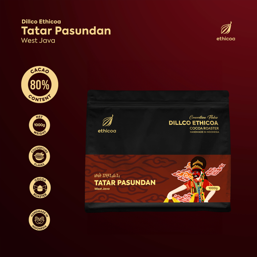 

DILLCO CHOCOLATE - Ethicoa Series TATAR PASUNDAN 1 Kilogram