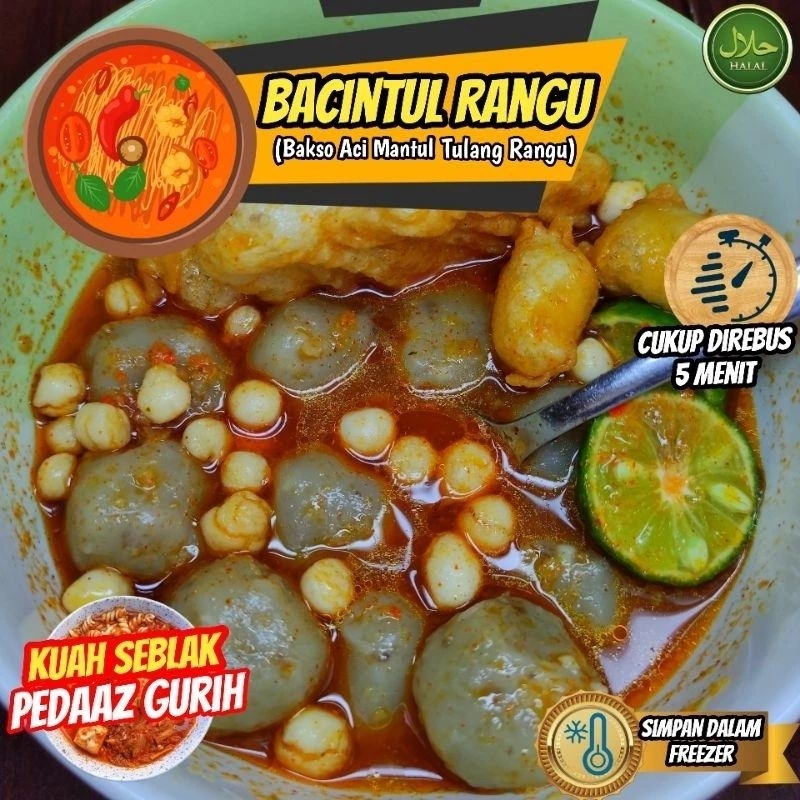 

Bakso Aci Rangu Kuah Seblak