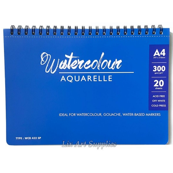 

VTec Watercolour Book Spiral Binding Sketch book