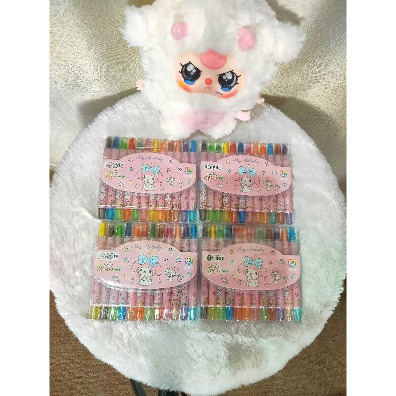 

CRAYON ISI 12PCS MELODI SANRIO