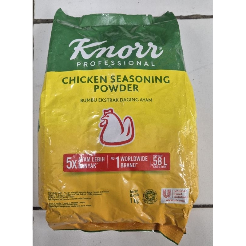 

Kaldu Ayam Bubuk KNORR Chicken Seasoning Powder 1 Kg - HM.