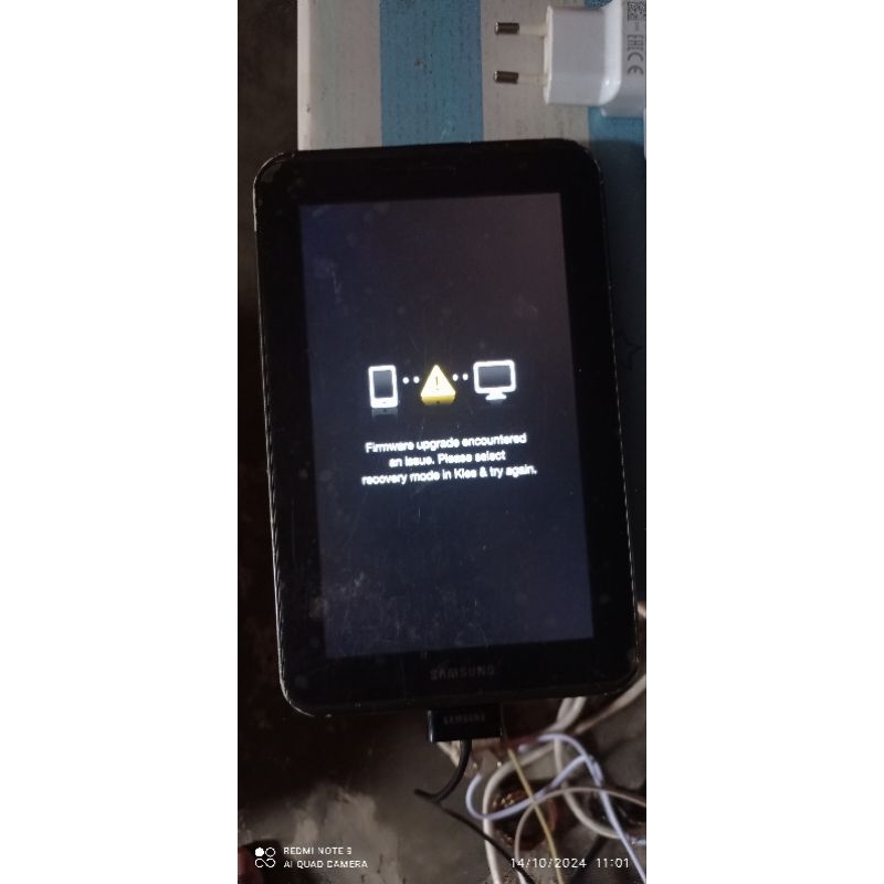 Samsung galaxy tab GT P 3100 minus mesin