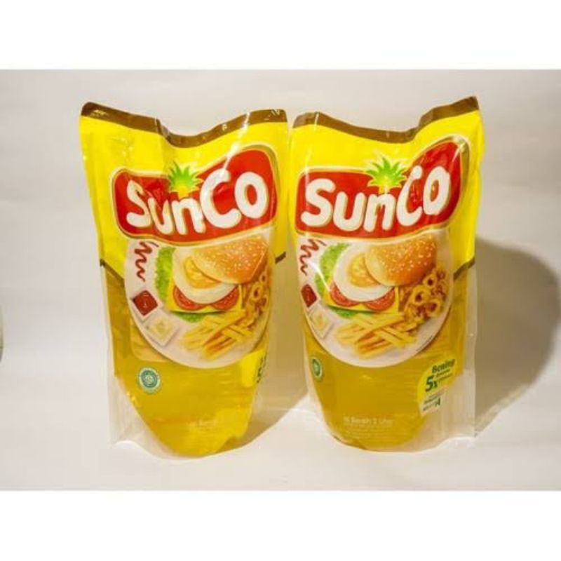 

Sunco Minyak Goreng 2 Liter, Jernih & Sehat untuk Keluarga.