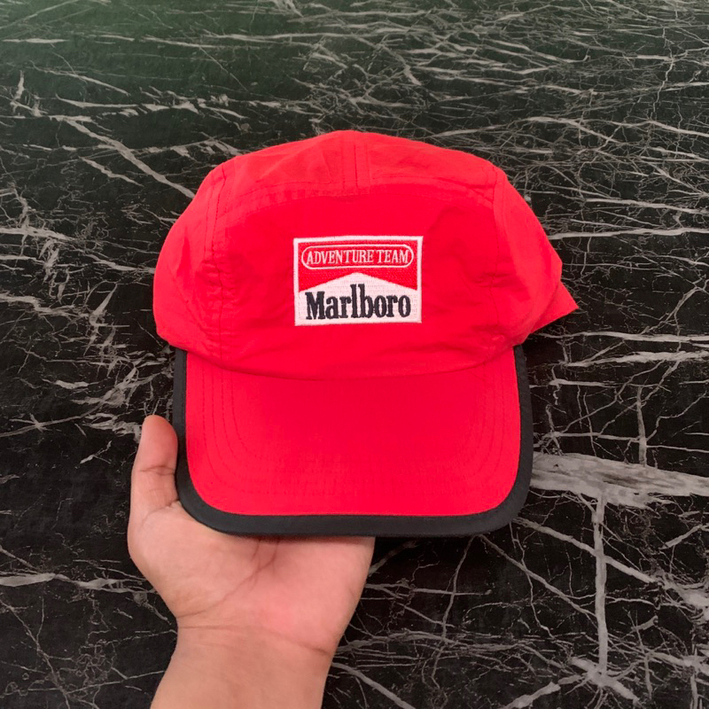 TOPI VINTAGE | VINTAGE HAT MARLBORO OFFICIAL TAG