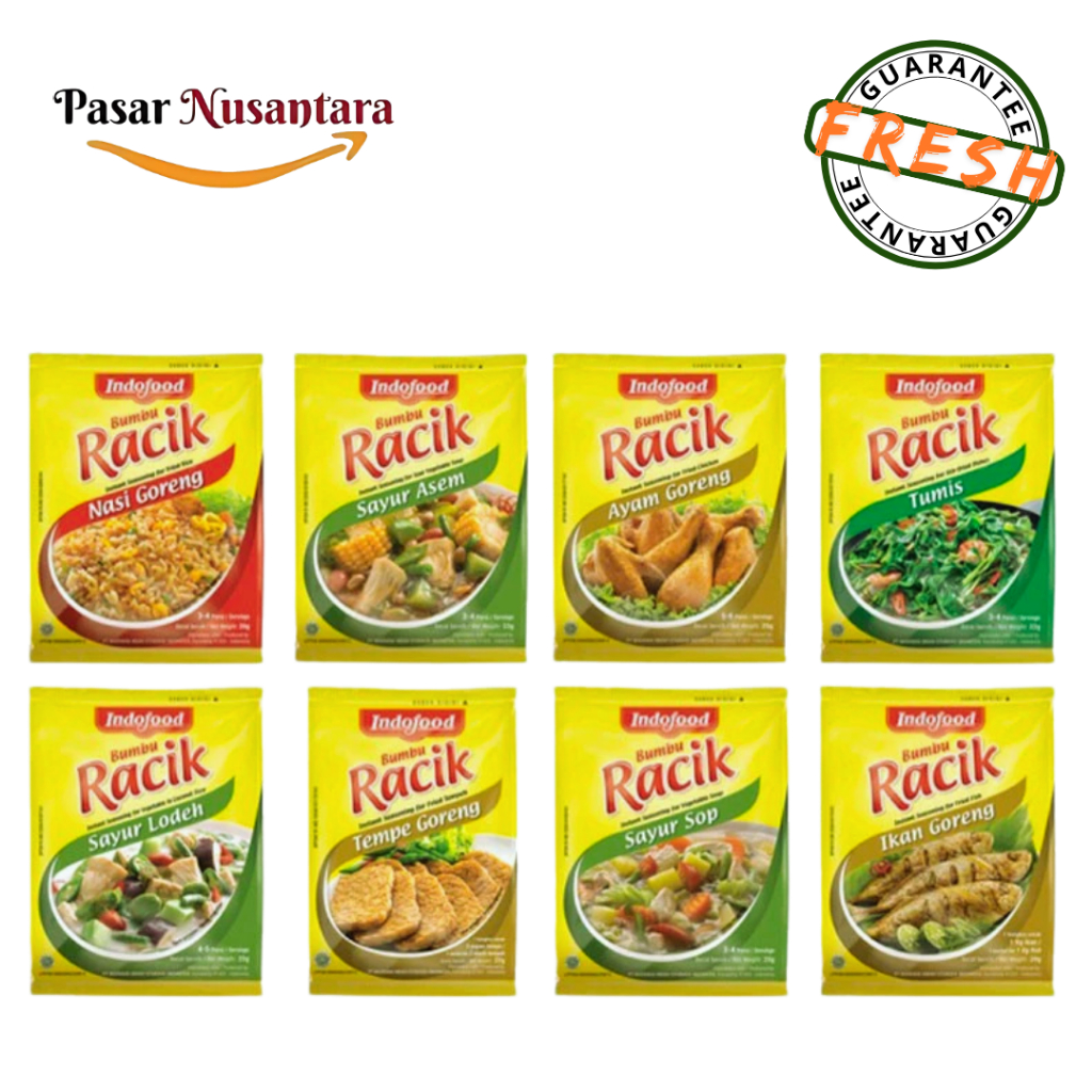 

Bumbu racik indofood 20 gram - Pasar Nusantara