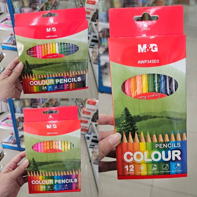 

pensil warna colour pencil color M&G (12,24,36 warna)