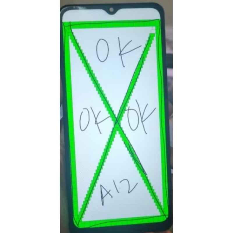 LCD SAMSUNG A12 ORI COPOTAN