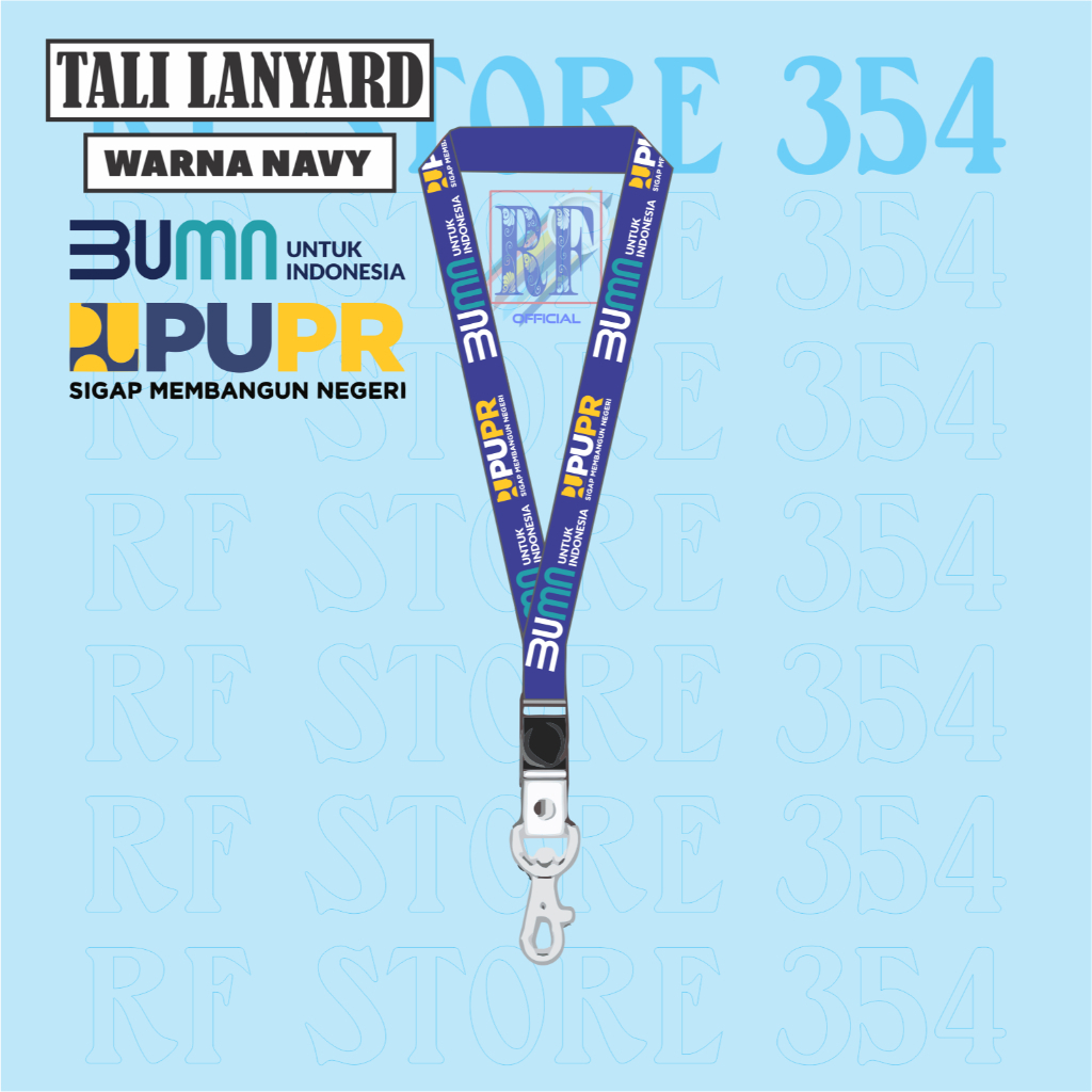 

TALI LANYARD BUMN UNTUK INDONESIA LOGO BUMN - TALI ID CARD PUOR - MENTERI SIGAP MEMBANGUN NEGERI GANTUNGAN KUNCI GANTUNGAN FLASHDISK GANTUNGAN NAMETAG TALI LANYARD BEST SELLER COD