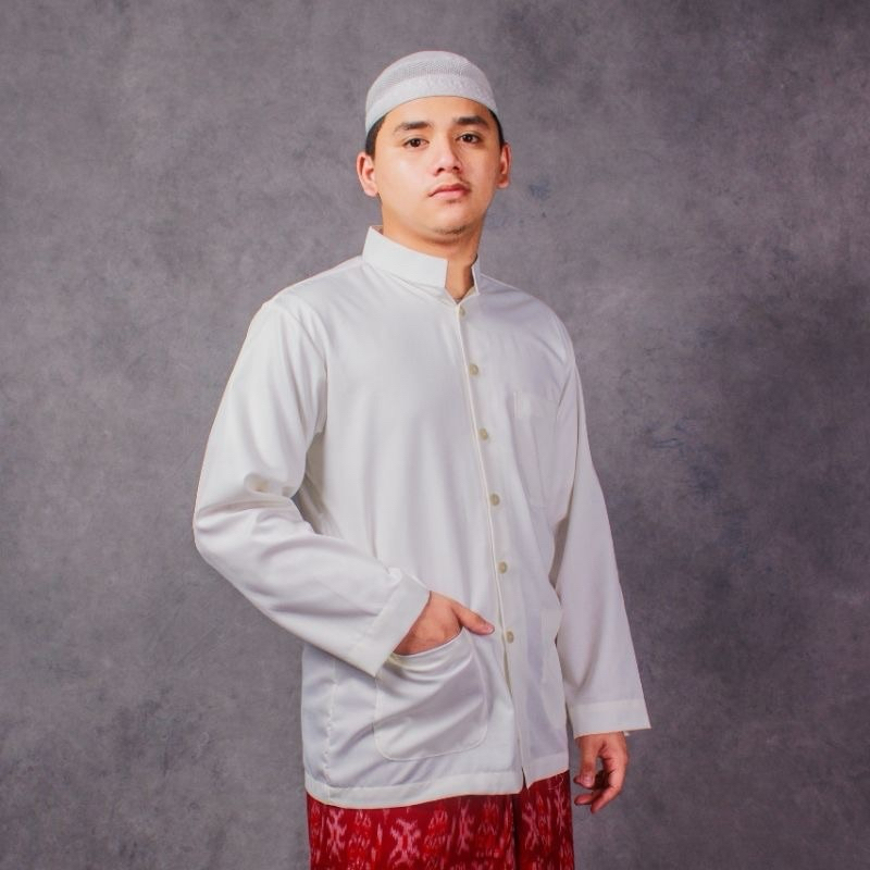 Baju koko pria Haibah DALWA | l Toyobo | Baju Muslim Haibah DALWA