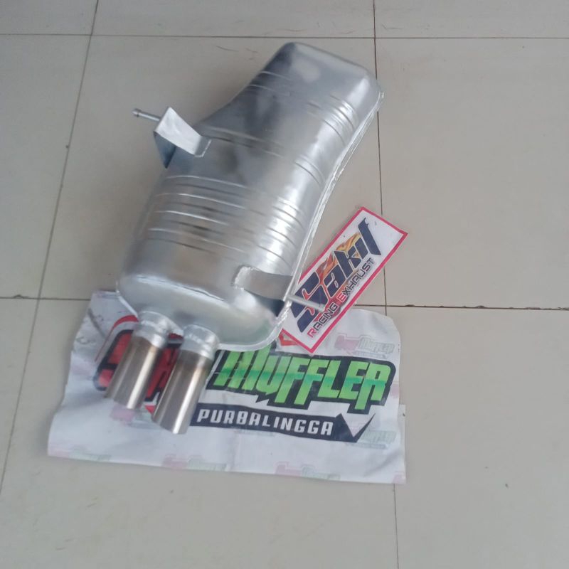 knalpot bmw e46 model standrt