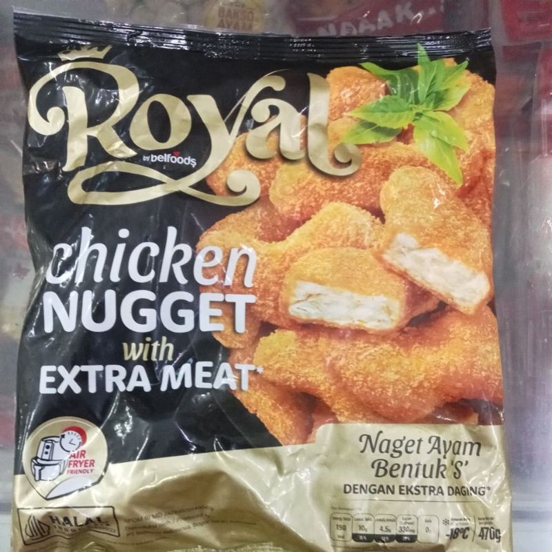 

Belfoods Royal Chiken nuget 470gr