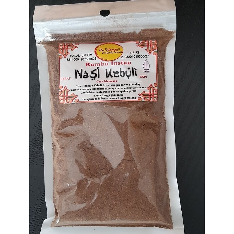 

Bumbu Instan Nasi Kebuli 35 gr | Abu Sulaiman