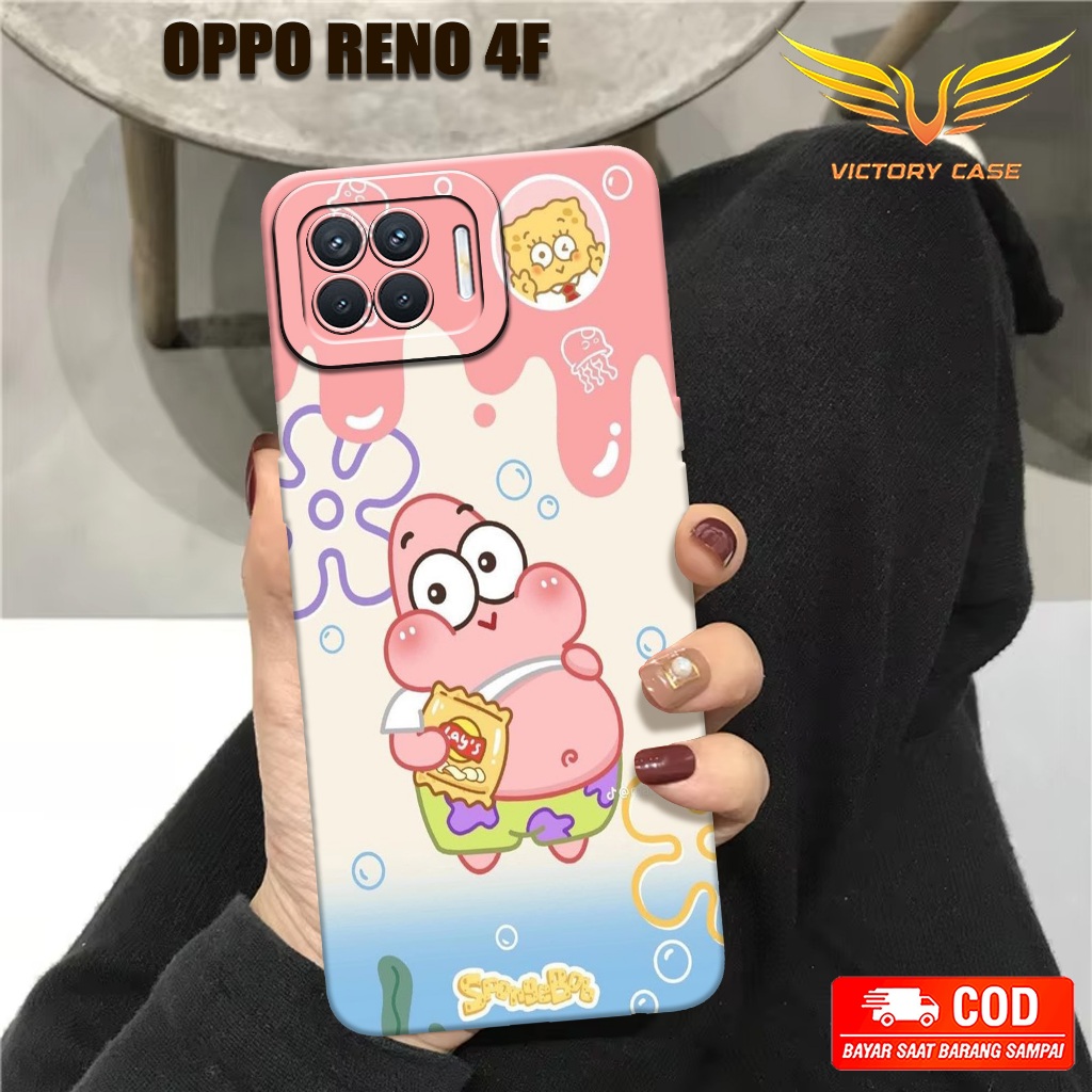 New Kartun Case - Softcase Oppo Reno 4F - Terbaru - Case Hp Oppo Reno 4F - Casing Oppo Reno 4F - Cas
