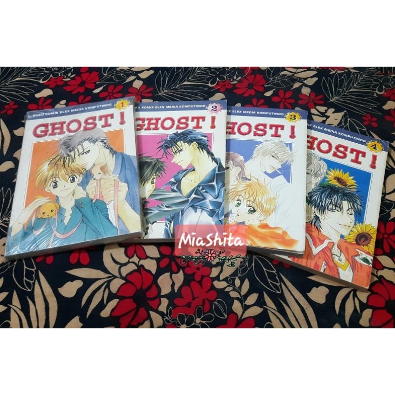 Komik Manga Shounen Ai Set Ghost Vol 1-4end by Shuri Shiozu