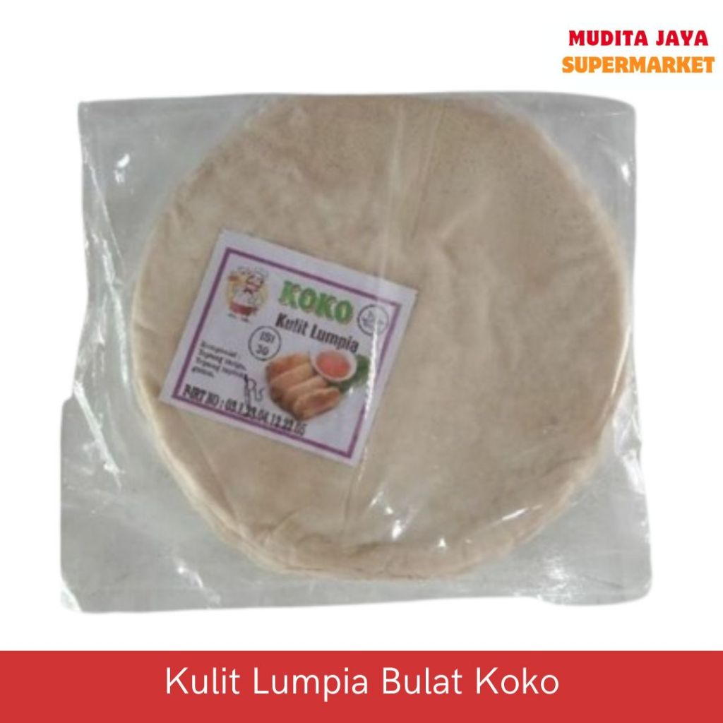 

Kulit Lumpia Koko Bulat/Kulit Risol isi 30 Lembar