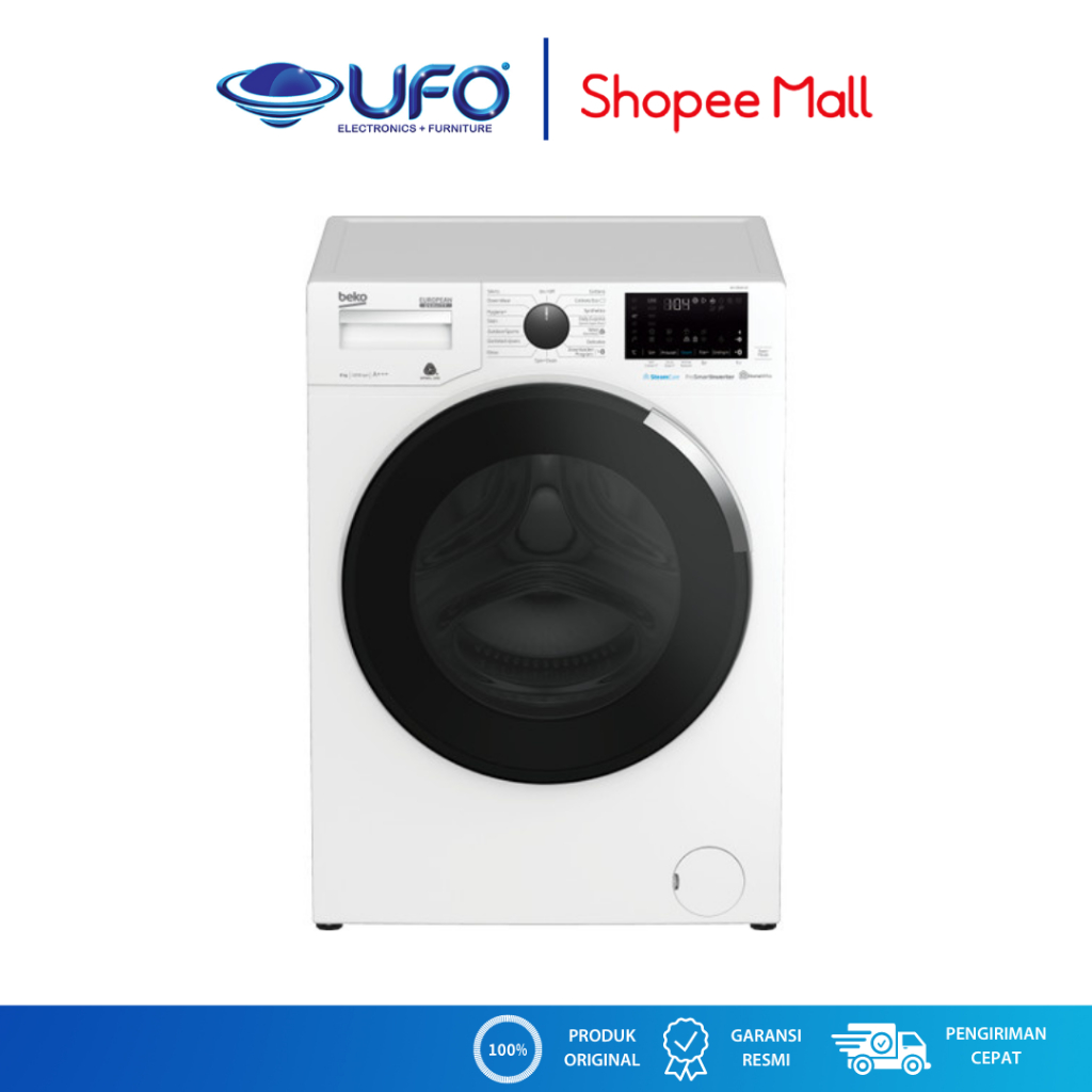 Beko Mesin Cuci Front Loading 8 Kg WCV8646XO