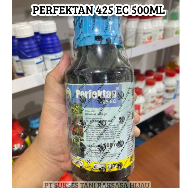 Insektisida Akarisida Perfektan 405 EC 500ml Mitesida Kutu Aphids Mites Tungau