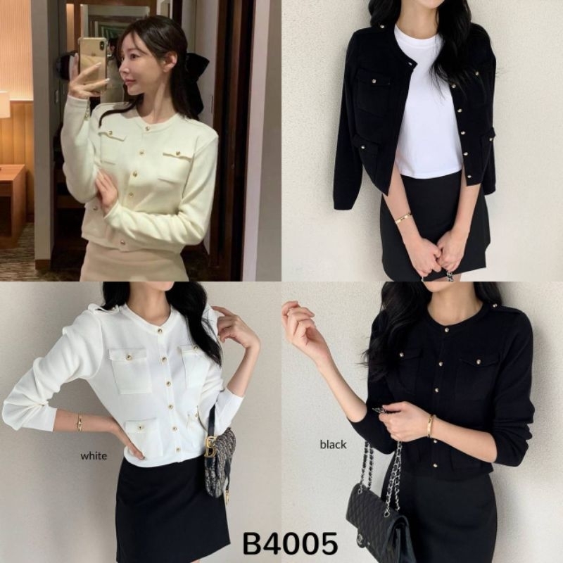 Haein Korea Style Premium Knit Cardigan
