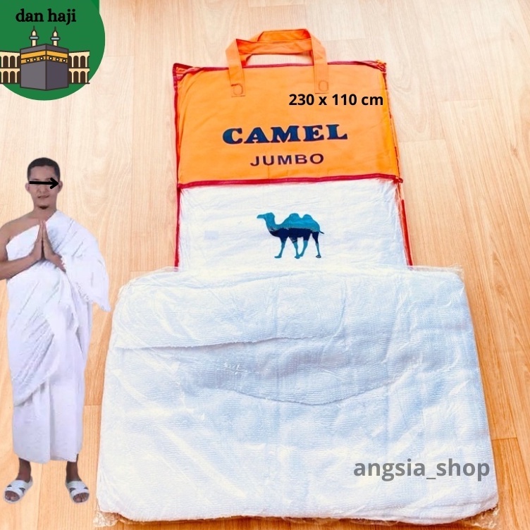 KODE M53B KAIN IHRAM Kain ihram dewasa pria jumbo  kain ihram dan haji  perlengkapan haji dan umroh 