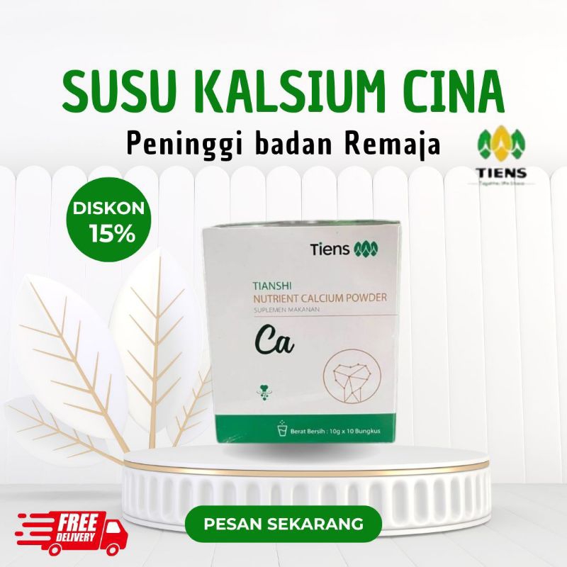 KALSIUM PENINGGI BADAN TIENS || NHCP PENINGGI BADAN