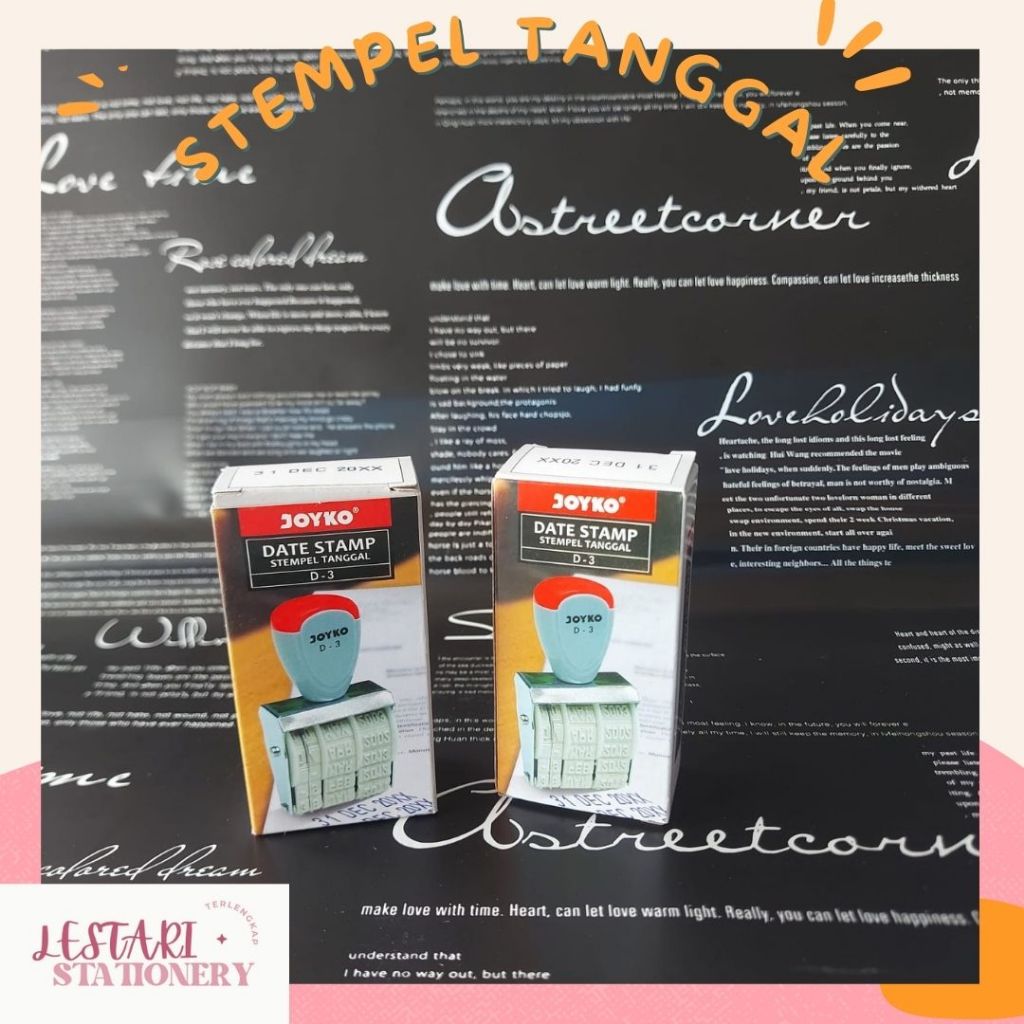 

Stempel Tanggal Joyko D-3| Stamp Date | Lestari Stationery