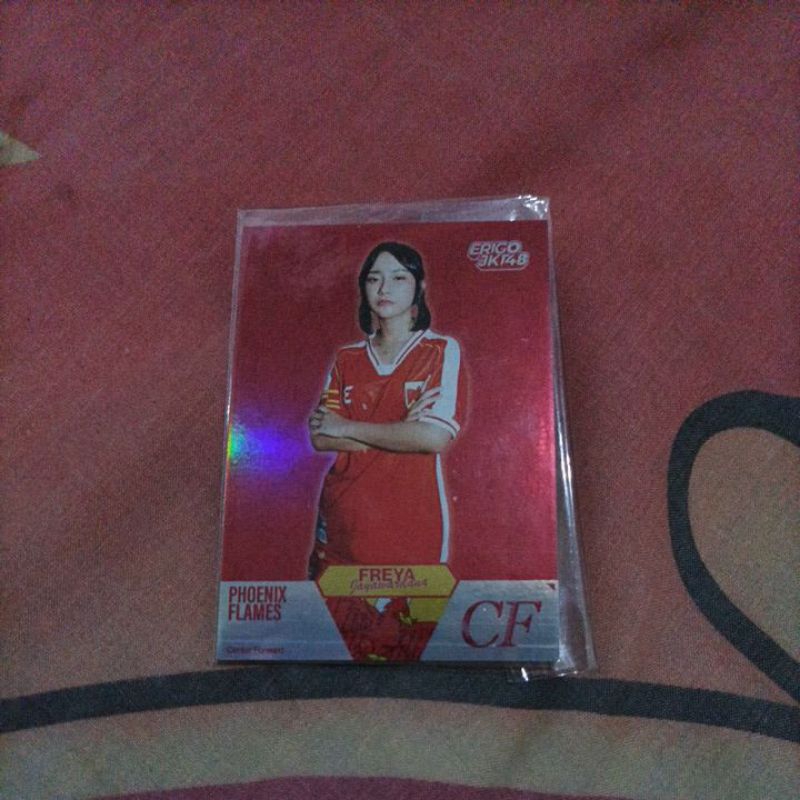 Photocard Freya JKT 48 x Erigo / Panini Jersey Erigo x JKT48