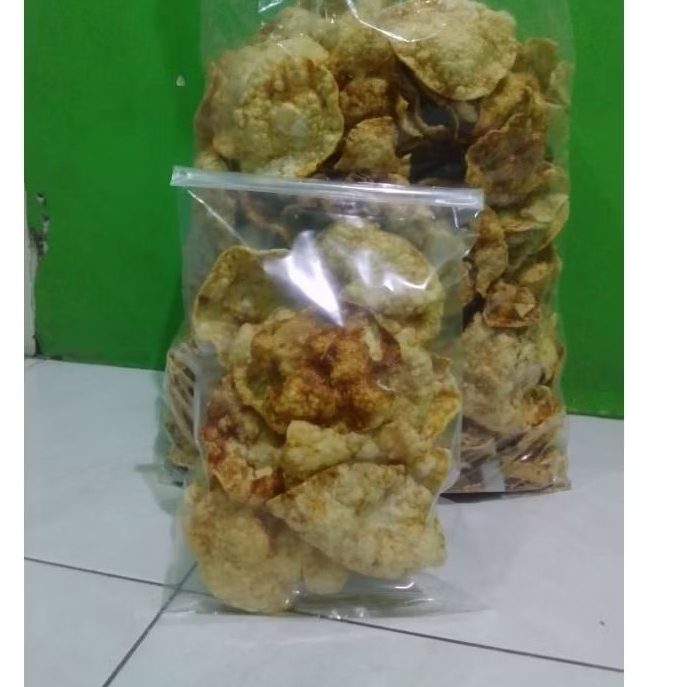 

*Oleh-oleh khas Kenjeran* Kerupuk Kentang Coklat Manis