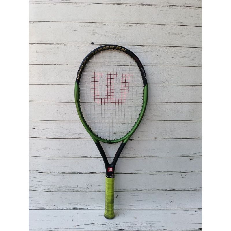 [ RAKET TENIS SECOND WILSON HYPER HAMMER 2.6 / 255 Gram - 110 in ]