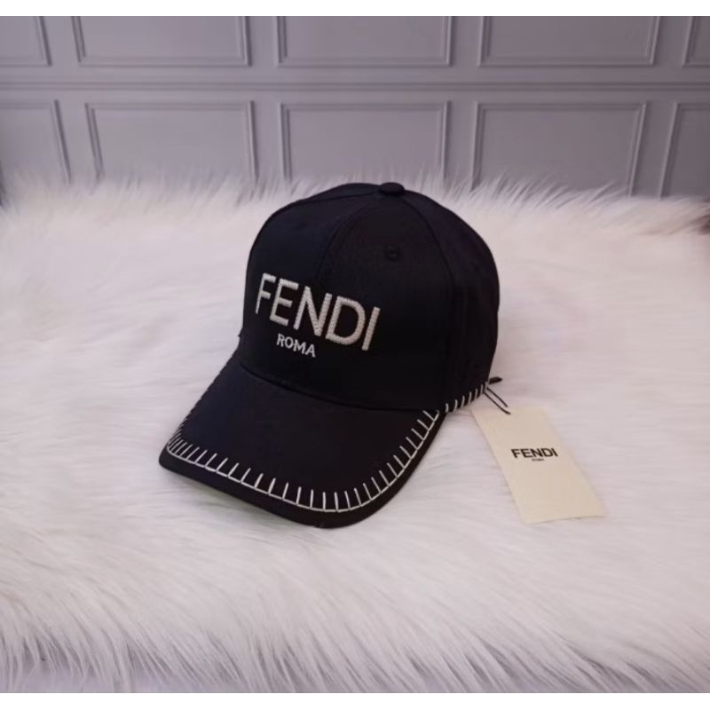 Topi Baseball Import Premium Import Fendi Roma Bordir Rapi Original Casual Hat