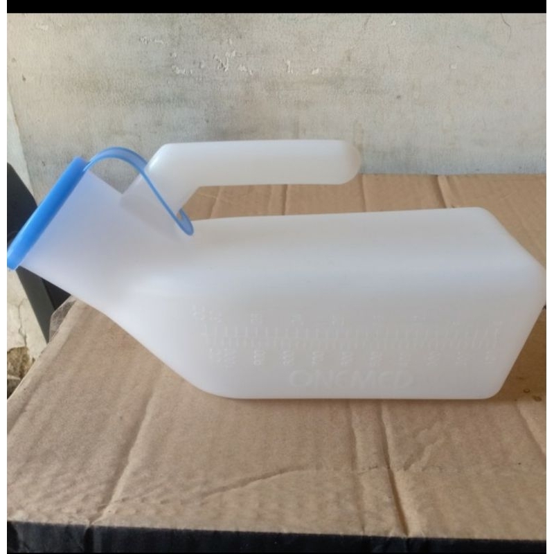 Pispot Dewasa Onemed / Tempat Kencing Pria dan Wanita / Urinal Onemed