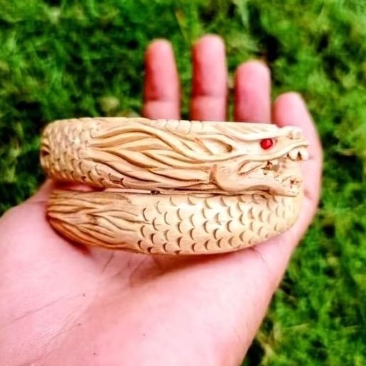 gelang akar bahar putih asli 100% original