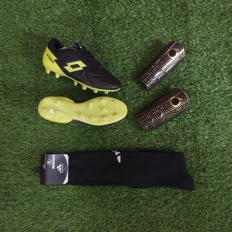 PAKET Sepatu bola anak KULIT // sepatu bola anak bahan kulit