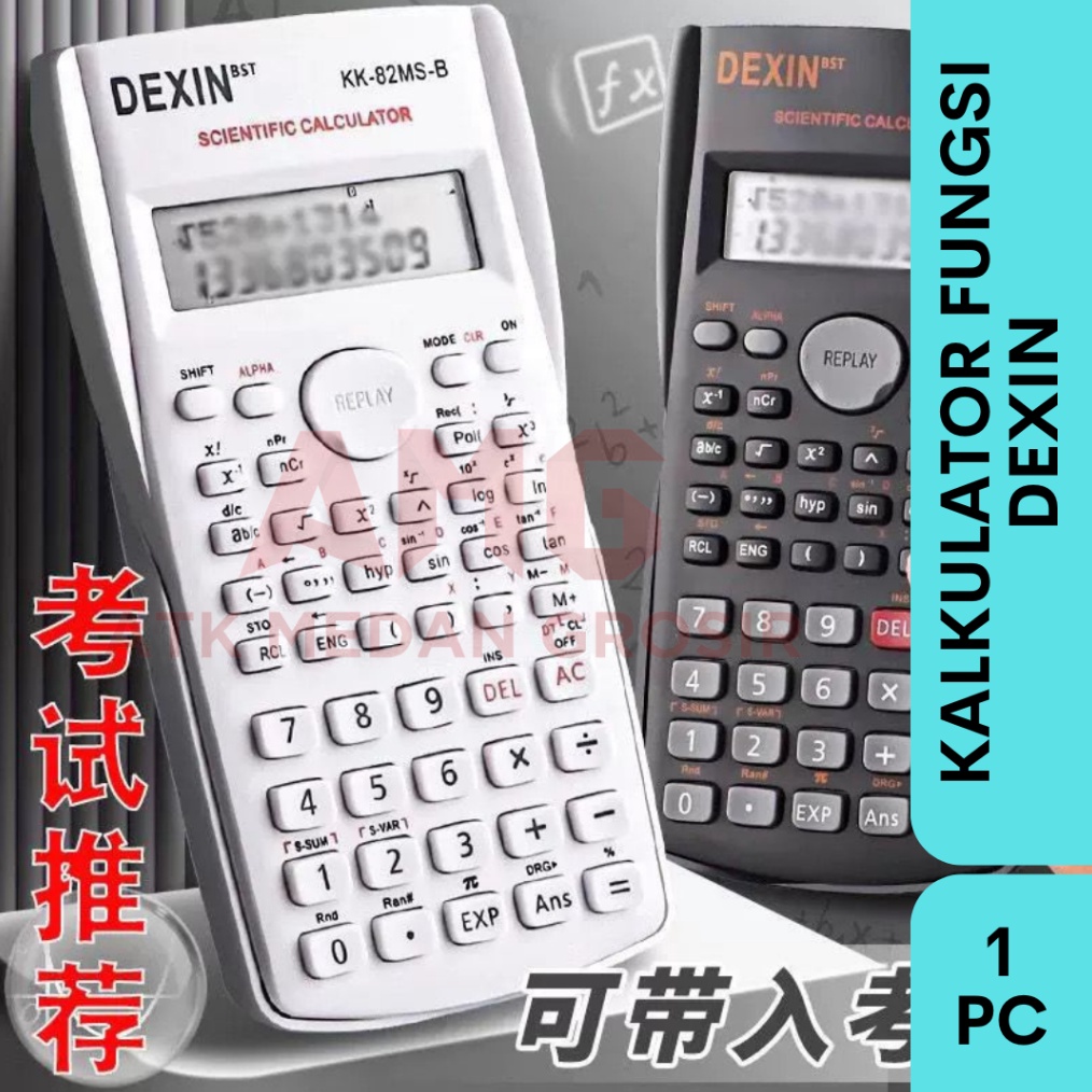 

KODE E1B2 KALKULATOR ILMIAH DEXIN FUNGSI SCIENTIFIC 24 KK