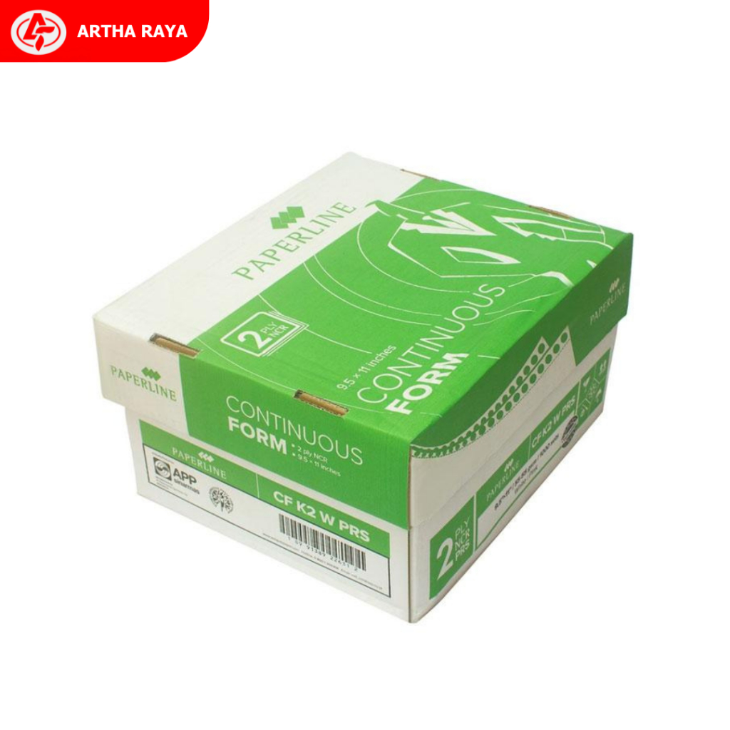 

Continuous Form Paperline 2 Ply Warna PRS (Bagi 2) 1 Dus