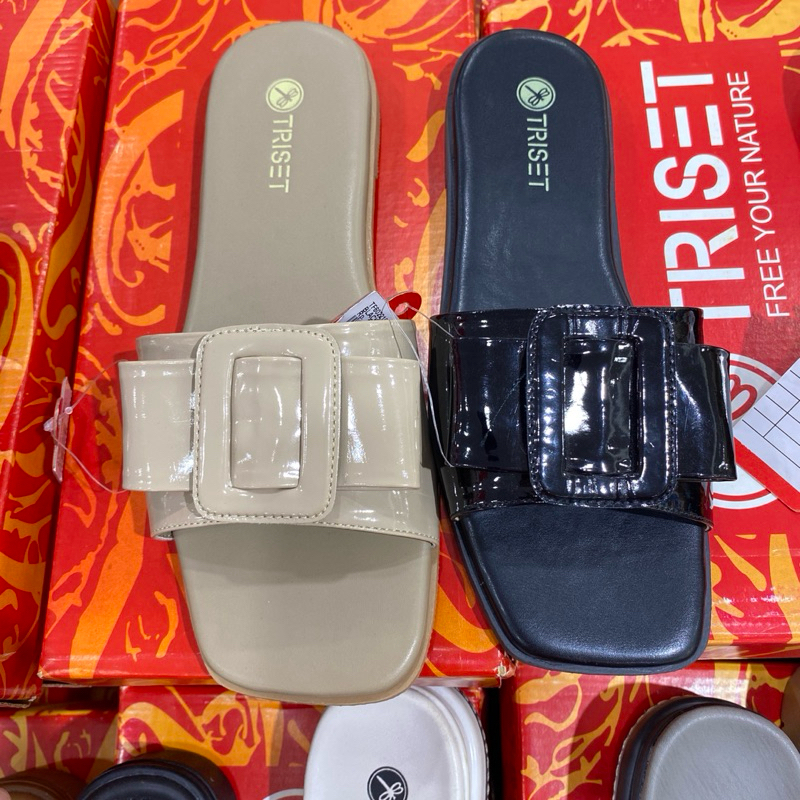 • TRISET • sandal teplek wanita / sandal selop wanita