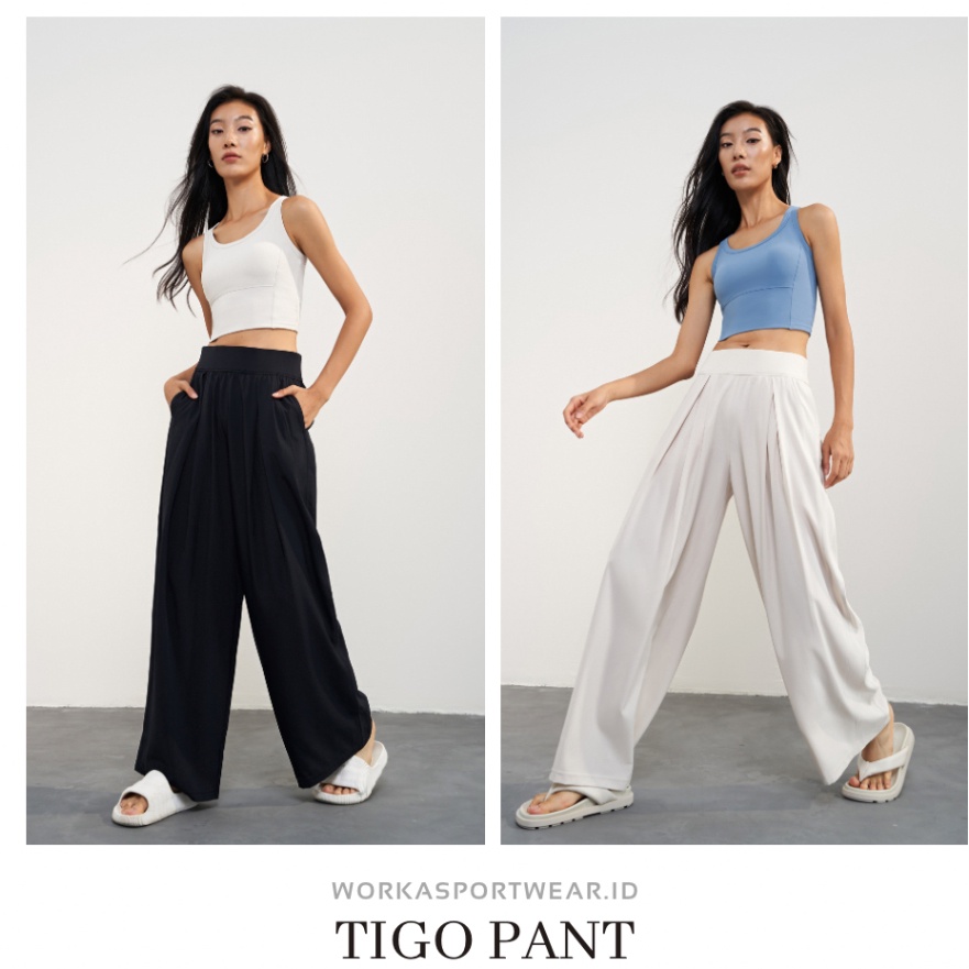SERU Bagus Berkualitas WorkasportwearId  Tigo Pant  Lounge Pant  Celana Olga Premium