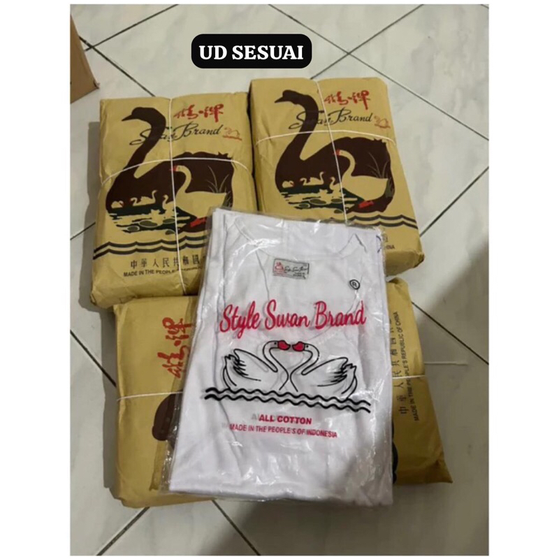 SWAN BRAND Singlet Pria Swan Brand (Angsa) ORIGINAL