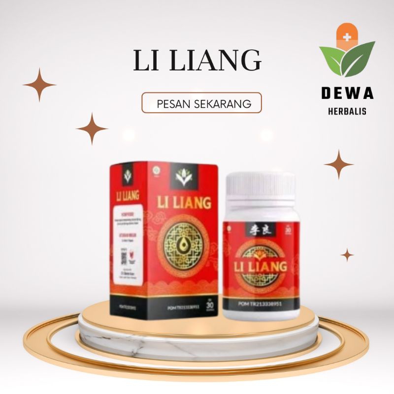 

LI LIANG asli obat herbal cina li liang obat kencing manis diabetes 30 capsule