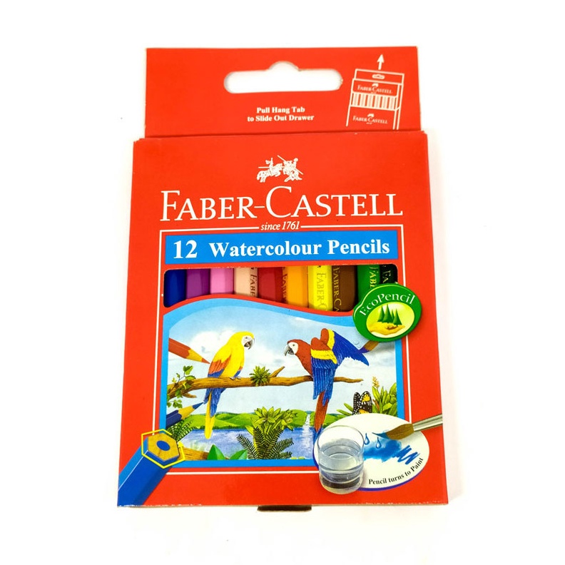 

KODE G9M3 Faber Castell Watercolor Pc 12S Pensil Warna Isi 12 Pcs