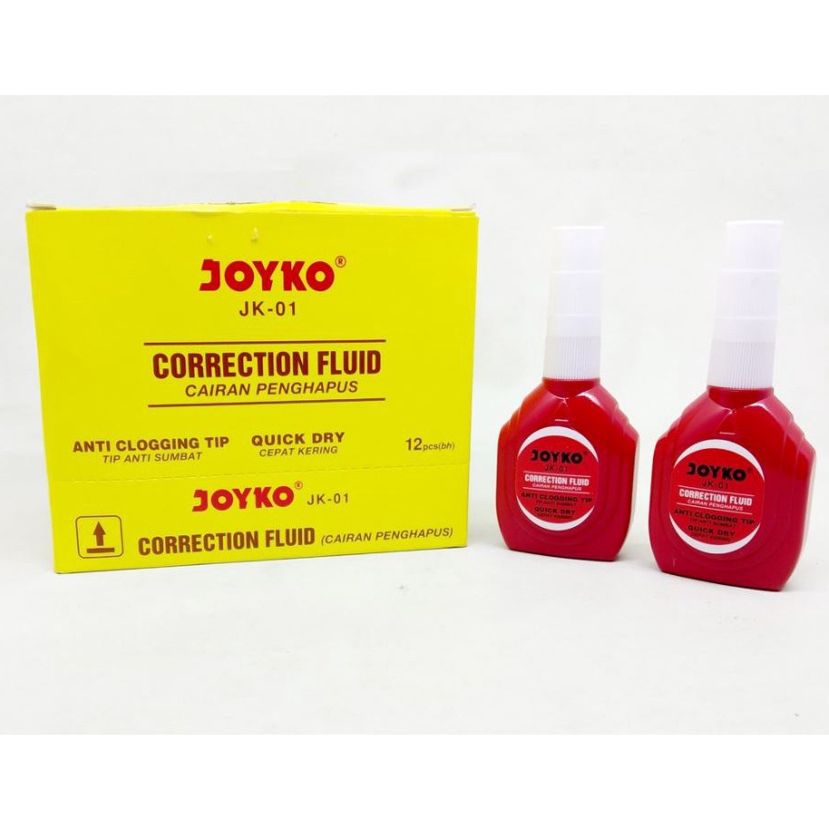 

KODE I9N4 TIPEX CAIR JOYKO JK1 12 PCS