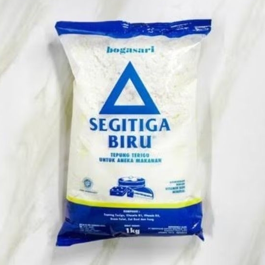 

TEPUNG TERIGU SEGITIGA BIRU 1 KG BOGASARI MURAH