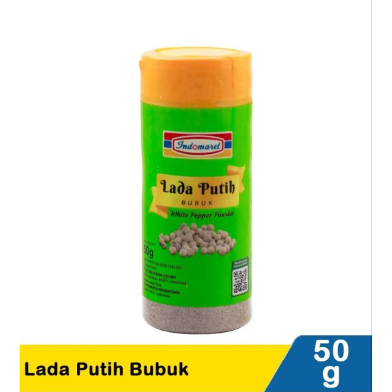 

Indomaret Lada Putih Bubuk 50G