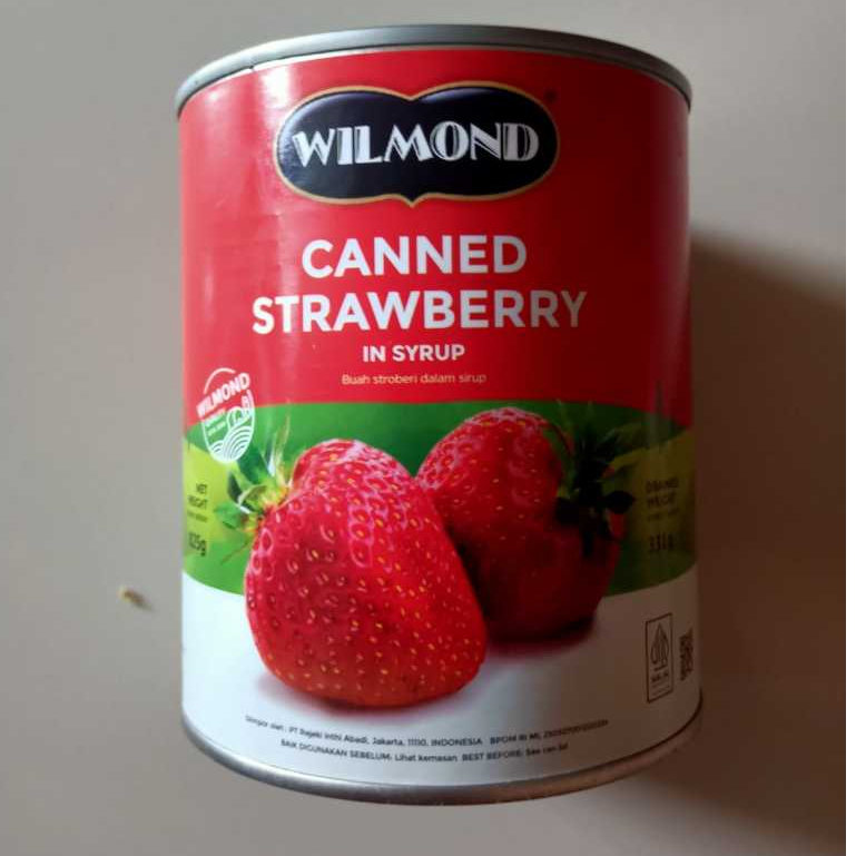 

WILMOND CANNED STRAWBERRY IN SYRUP BUAH STROBERI DALAM SIRUP BUAH KALENG IMPORT MURAH