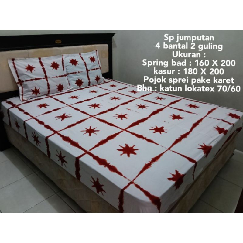 Sprei no 1 katun tebal batik Pekalongan